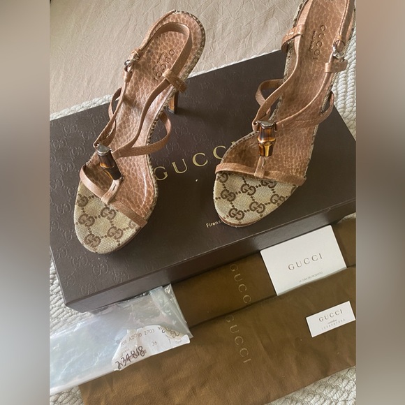 Gucci Women's Libeccio Sandals 36 - Picture 3 of 9